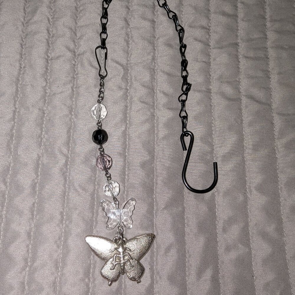 $1 with Bundle ~ Butterfly Hanging Charm Decor 6236